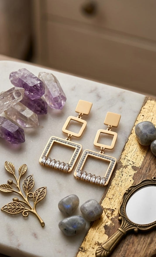 Crystal Quadrant Danglers