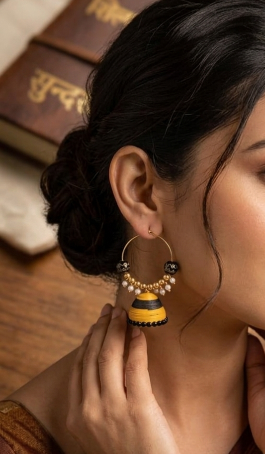 Honeybee Jhumkas