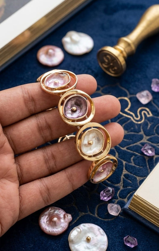 Luna Petal Bracelet Pink