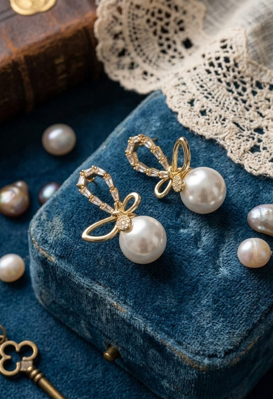 Lustrous Pearl Drops