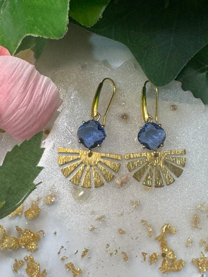 Blue stone wheel drops