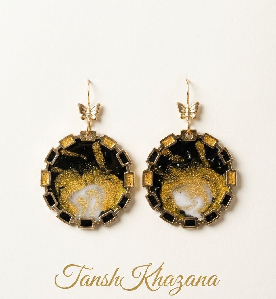 Golden galaxy dangles